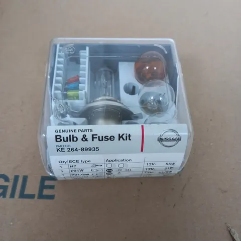 NISSAN BULB AND FUSE KIT 