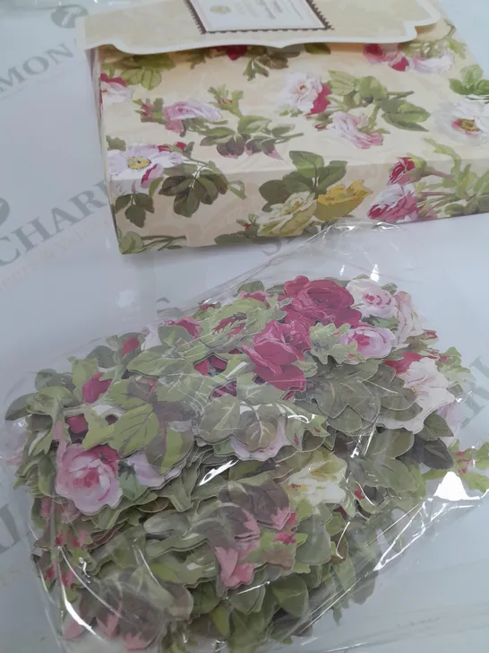 ANNA GRIFFIN 80 PIECE GARDEN FLORAL 3D STICKERS COLLECTION