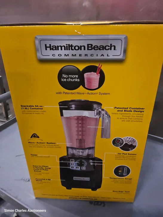 BOXED HAMILTON BEACH HBH650 TEMPEST BLENDER