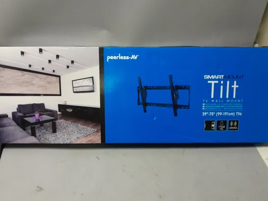 BOXED PEERLESS-AV SMART MOUNT TILT TV WALL MOUNT 39-75 INCH