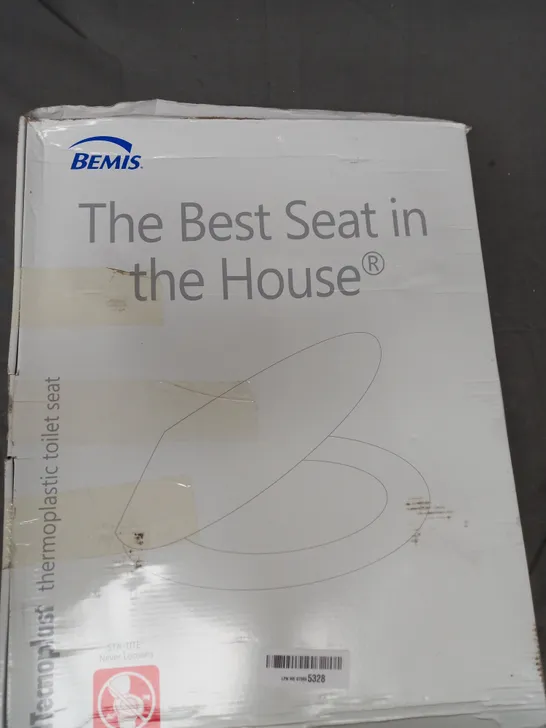 BOXED BEMIS THERMOPLASTIC TOILET SEAT