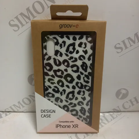 BOX OF 100 BRAND NEW GROOV-E IPHONE XR ANIMAL DESIGN PHONE CASES 