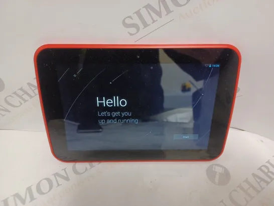 TESCO HUDL 1ST GEN TABLET IN RED 