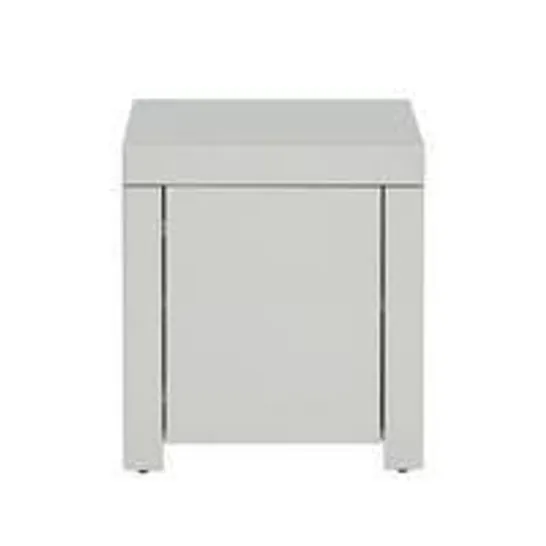 BOXED ATLANTIC LAMP TABLE - GREY