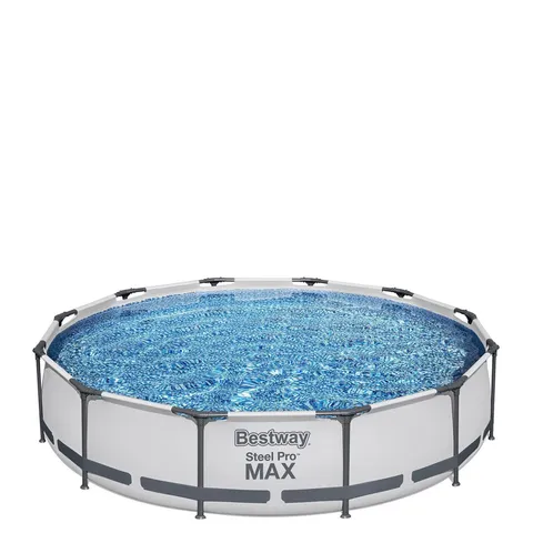 BOXED BESTWAY 12FT PRO MAX POOL WITH PUMP // COLLECTION ONLY (1 BOX)