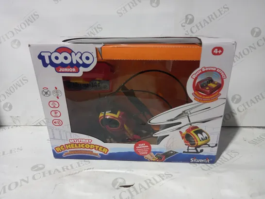 TOOKO JUNIOR MY FIRST HELI RC HELICOPTER RRP £44.99