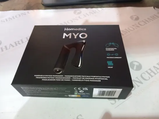 BOXED HOMEDICS MYO HANDHELD PHYSIO MASSAGER 