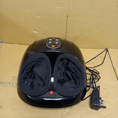 FIT KING SHIATSU FOOT MASSAGER MACHINE WITH HEAT, DEEP KNEADING, AIR COMPRESSION, FEET MASSAGER