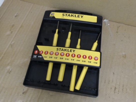 STANLEY PUNCH AND CHISEL SET (12 PIECES)