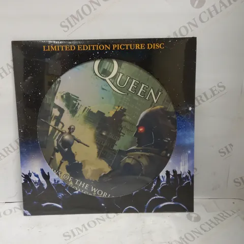 QUEEN – NEWS OF THE WORLD: IN CONCERT  LIMITED EDITION VINYL PICTURE DISC #87/500
