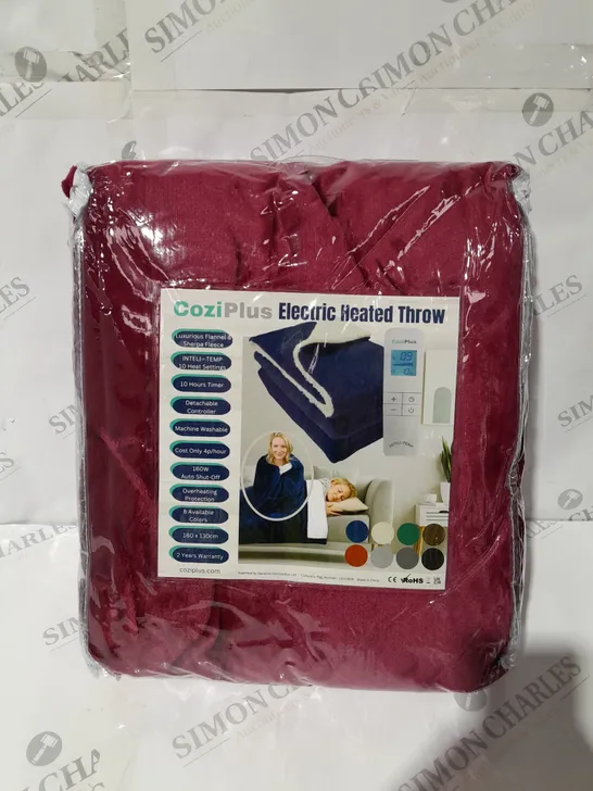 COZIPLUS ELECTRIC HEATED THROW 