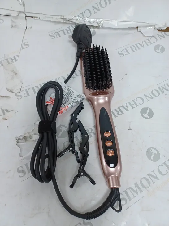 BOXED LANDOT HAIR STRAIGHTER BRUSH 