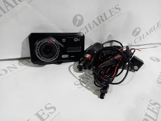 BOXED DUAL LENS VEHICLE BLACK BOX DVR DASHCAM 