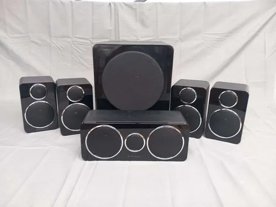 WHARFEDALE DX2 BLACK	5.1 SPEAKER PACKAGE