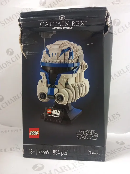 BOXED LEGO 75349 STAR WARS CAPTAIN REX HELMET