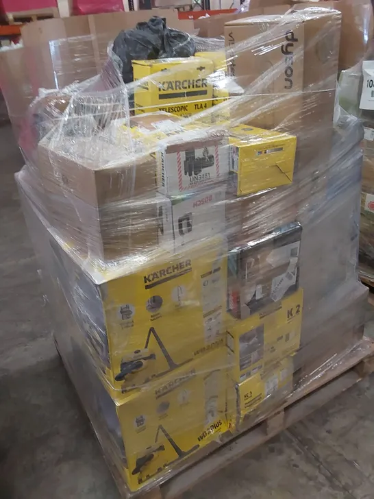 PALLET OF APPROXIMATELY 30 UNPROCESSED RAW RETURN HOUSEHOLD AND ELECTRICAL GOODS TO INCLUDE;