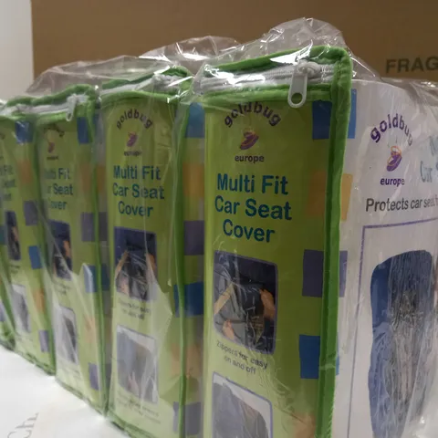 BRAND NEW/PACKAGED LOT OF APPROX 6 MULTI FIT CAR SEAT COVER