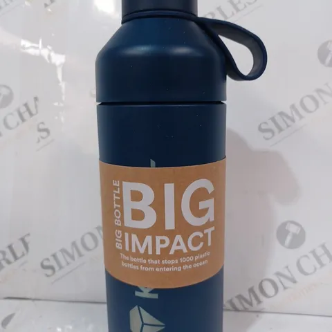 BOXED OCEAN BOTTLE BIG IMPACT WATER BOTTLE IN BLUE