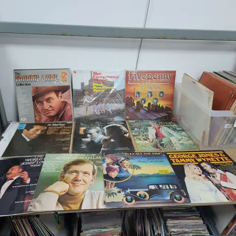 A COLLECTION OF VINYL RECORD LPs ETC