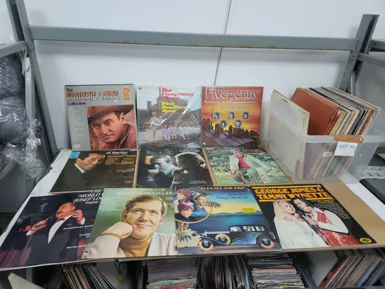 A COLLECTION OF VINYL RECORD LPs ETC