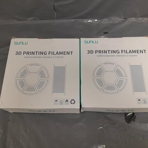 2X BOXED SUNLU 3D PRINTING FILAMENT 