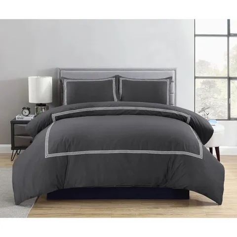 HARMONIA MICROFIBRE 200 TC DUVET COVER 