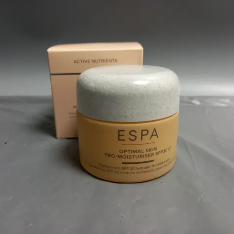 BOXED ESPA OPTIMAL SKIN PRO-MOISTURISER SPF30 55ML 