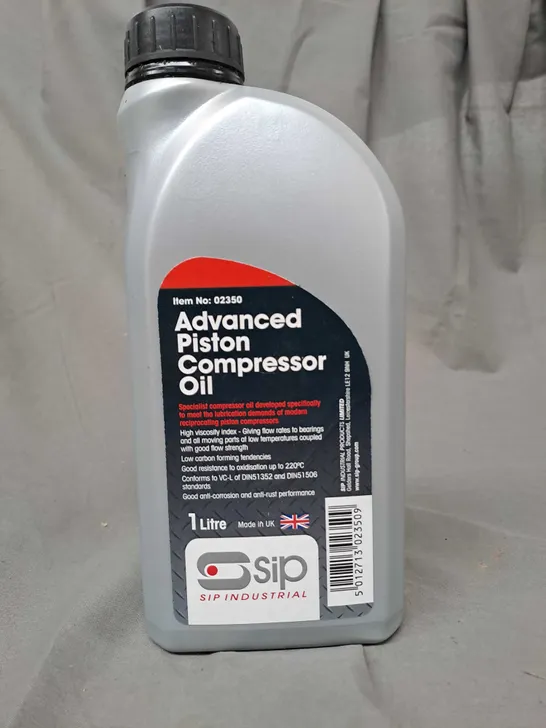 ADVANCED PISTON COMPRESSOR OIL 1L /COLLECTION ONLY 