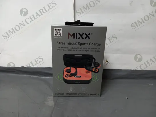 10 BRAND NEW BOXED MIXX STREAMBUDS SPORTS CHARGE EARBUDS