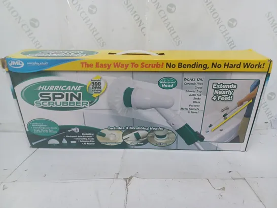 BOXED AND SEALED HURRICANE SPIN SCRUBBER