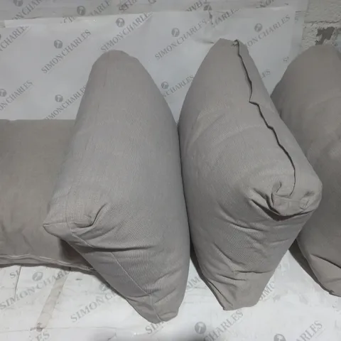 SET OF 6 OUTDOOR GREY PILLOWS - COLLECTION ONLY