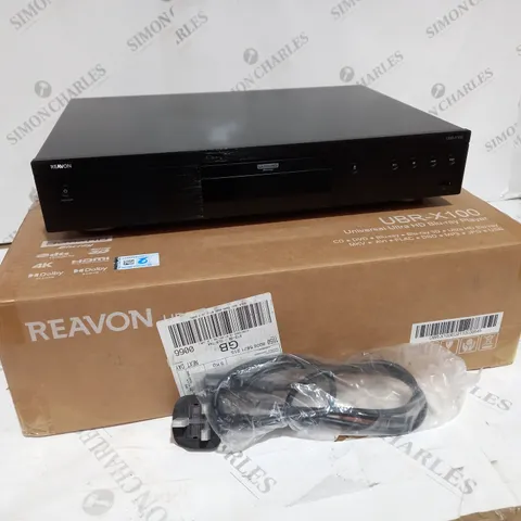 BOXED REAVON UBR-X100 UNIVERSAL ULTRA HD BLURAY PLAYER 