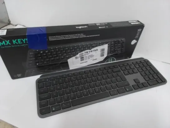 BOXED LOGITECH MX KEYS KEYBOARD