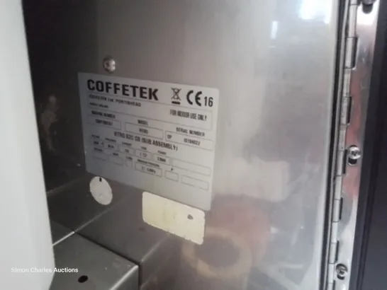 COFFETEK VITRO BEAN TO CUP & HOT DRINK DISPENCER