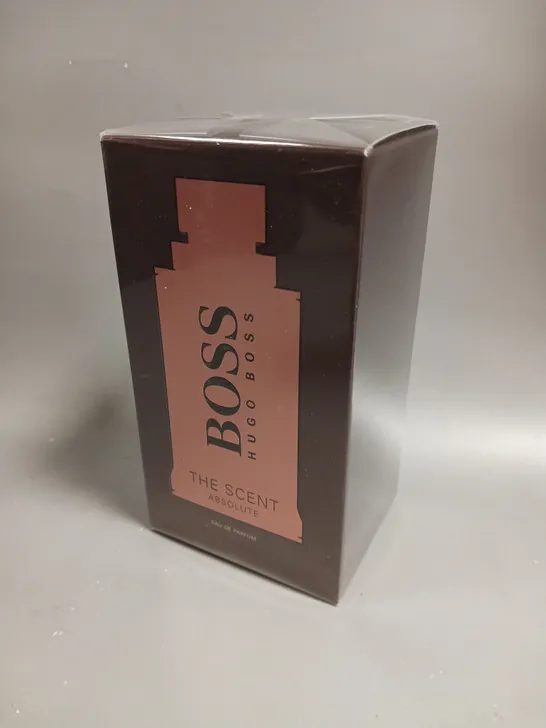 BOXED AND SEALED BOSS HUGO BOSS THE SCENT ABSOLUTE EAU DE PARFUM 100ML