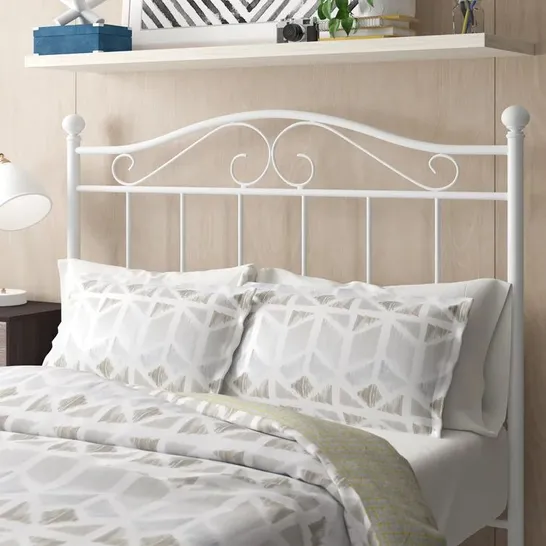 BOXED CLARICE METAL HEADBOARD