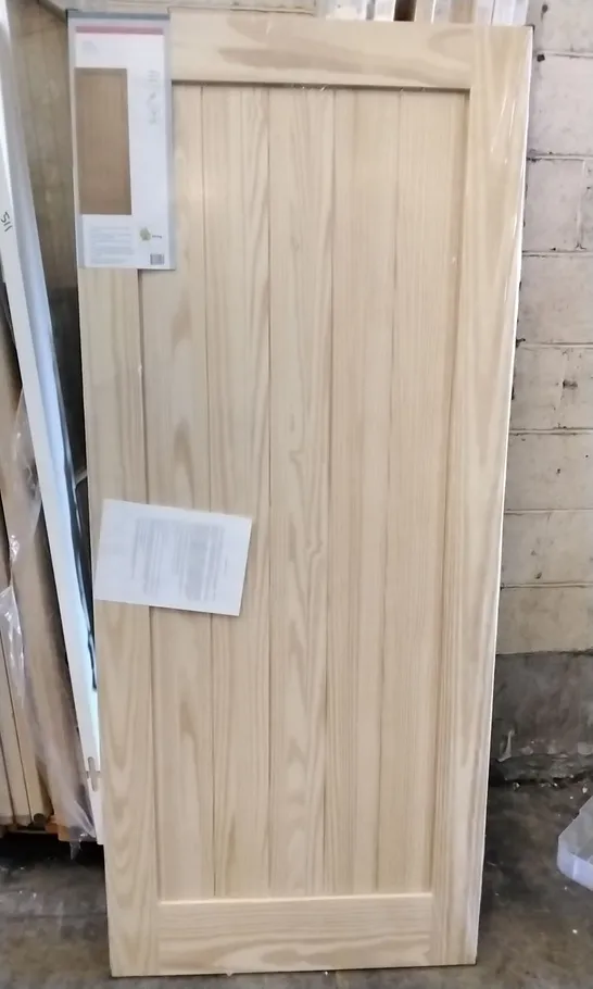 COTTAGE CLEAR PINE INTERNAL DOOR 1981×838×35MM 