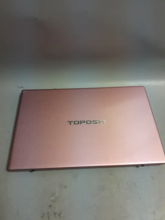 boxed TOPOSH PINK LAPTOP CELERON N5095 CPU , 12GB RAM, 256GB SSD