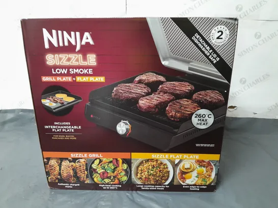 BOXED NINJA SIZZLE LOW SMOKE GRILL PLATE