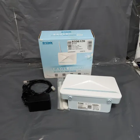 BOXED D-LINK EAGLE PRO AI AX1500 4G+ SMART ROUTER G416