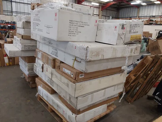 PALLET OF ASSORTED FURNITURE PARTS