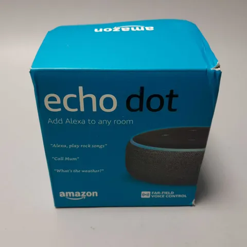 BOXED AMAZON ECHO DOT