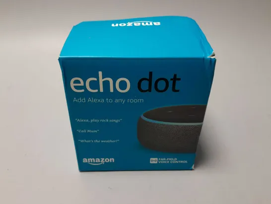 BOXED AMAZON ECHO DOT