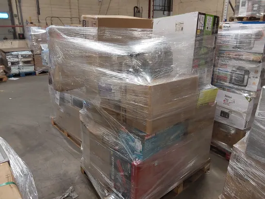 PALLET OF APPROXIMATELY 19 UNPROCESSED RAW RETURN HOUSEHOLD AND ELECTRICAL GOODS TO INCLUDE;