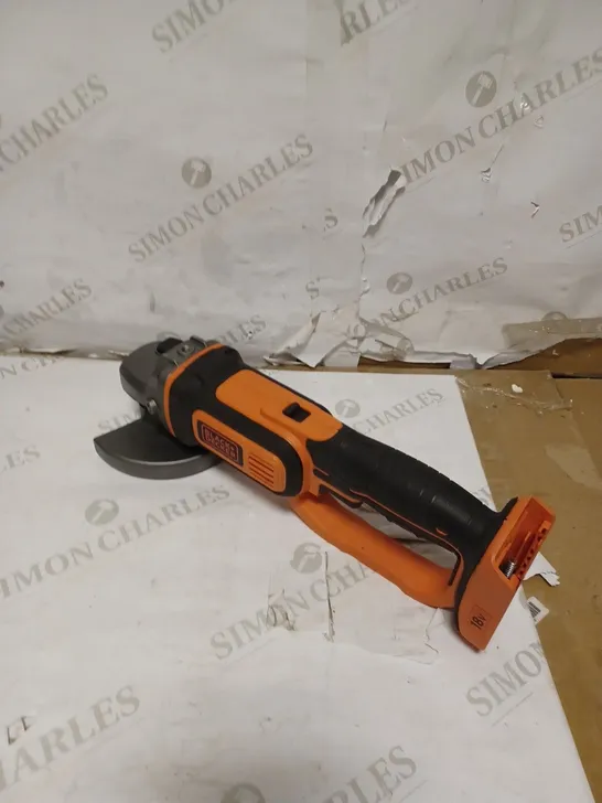 BLACK & DECKER BCG720 CORDLESS ANGLE GRINDER 