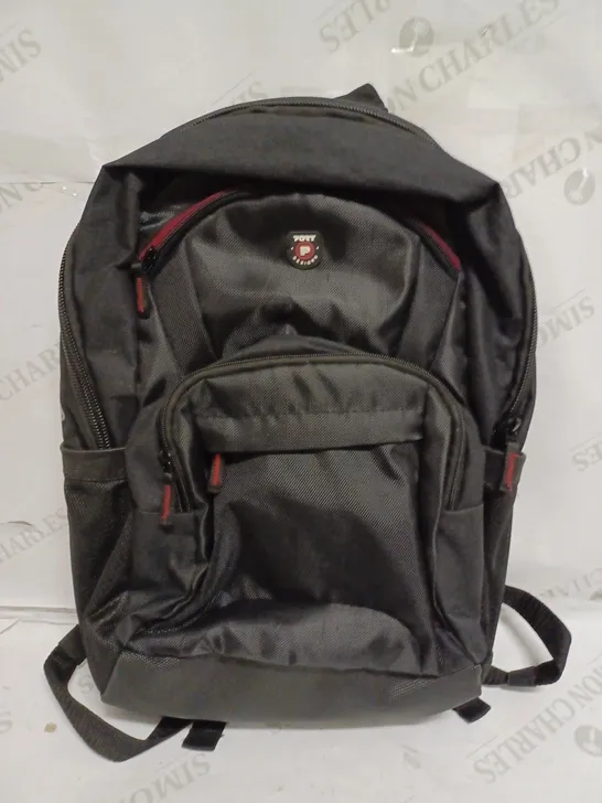 PORT DESIGNS BACKPACK - BLACK/RED