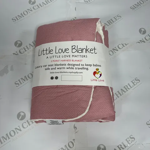 LITTLE LOVE BLANKET 3 POINT HARNESS BLANKET