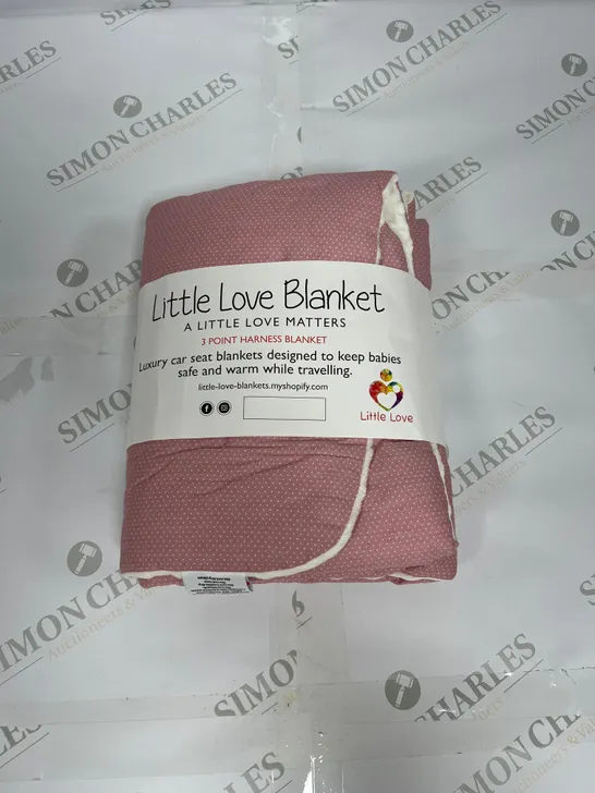 LITTLE LOVE BLANKET 3 POINT HARNESS BLANKET