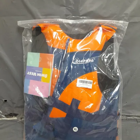 BAGGED OLD PAPA SWIM VEST SIZE XL 