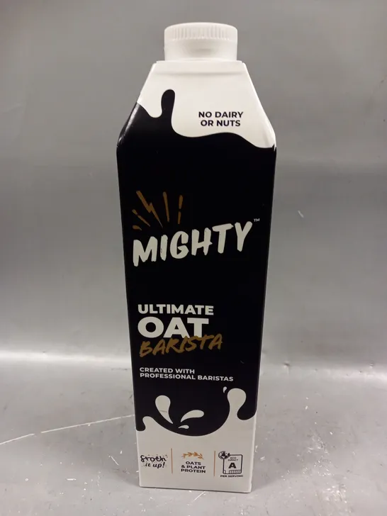 6 X SEALED MIGHTY ULTIMATE OAT BARISTA DRINKS - 6 X 1L - COLLECTION ONLY 